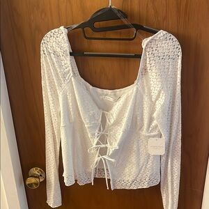 Altar’d State Lace-Up Women Top